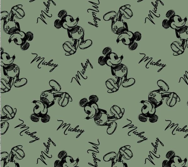 Teplákovina khaki Mickey