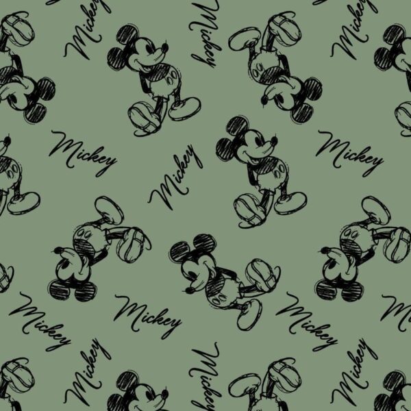 Teplákovina khaki Mickey